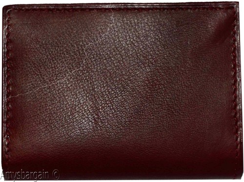 Estuche para tarjetas RFID cuero identificación de tarjetas de crédito de negocios cuero genuino 40 tarjeteros - Imagen 29 de 36