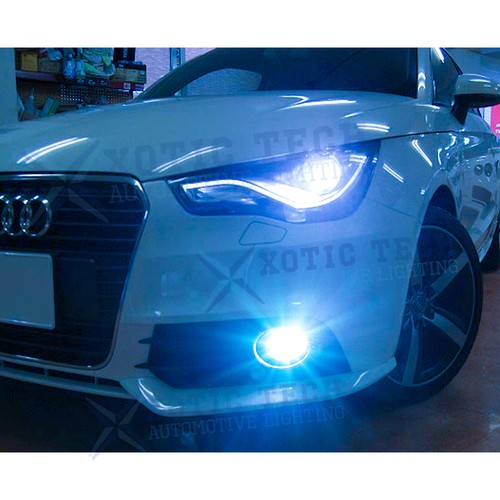 2x Extremely Bright 8000K Ice Blue 60W H3 COB LED Fog Light Bulbs Set For Lexus - Picture 10 of 12