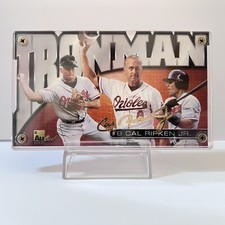 Authentic Images Cal Ripken Jr 24 Kt Ironman Gold Signature Card Number 2837