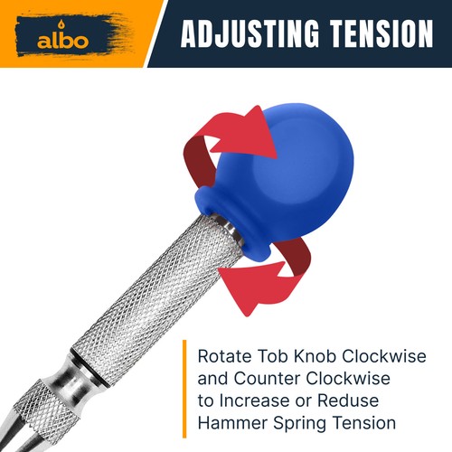 Herramienta de mano perforadora central automática de acero ALBO con carrera ajustable - Imagen 38 de 60