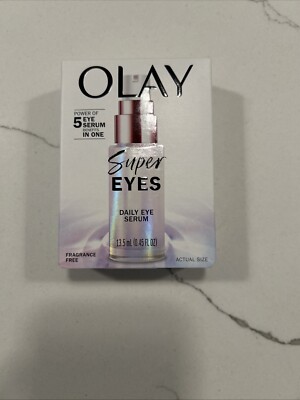 Olay Super Eyes Daily Eye Serum Fragance Free 13.5ml Brand New