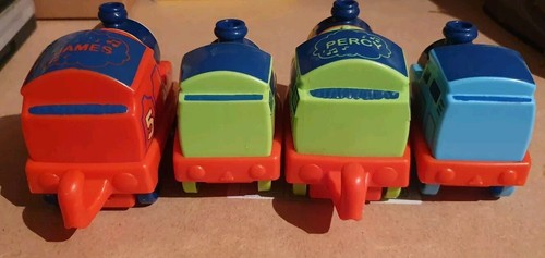 My First Thomas Railway Pals Interactive Trains JAMES & PERCY + 2 Push Along - Picture 22 of 23