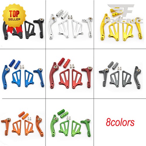 For 690 Duke 2012 2013-2019 CNC Refit Brake Shift Pedal Lever&Wings Footpeg Rest - Picture 6 of 11