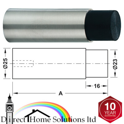 New Lon0167 Stainless Steel Featured Silver Tone 3 reliable efficacy Length Floor Mounted Door Stop Stopper Bumper id:03d c0 39 30d New Lon0167 Stainless Steel Featured Silver Tone 3 reliable efficacy Length Floor Mounted Door Stop Stopper Bumper id:03d c0 39 30d