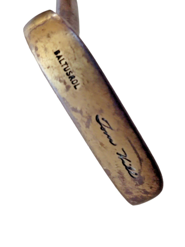 Vintage Tom Hill Baltusrol Brass Putter 35" RH - Picture 5 of 8