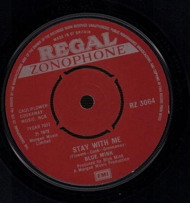 Blue Mink(7'' Vinyl)We'll Be There / Stay With Me-Regal-RZ 3064-UK-1972-VG/VG