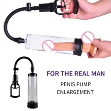 9Inch Mens bigger Penis Growth Power Vacuum Enhancement Enlarger Pump Extender