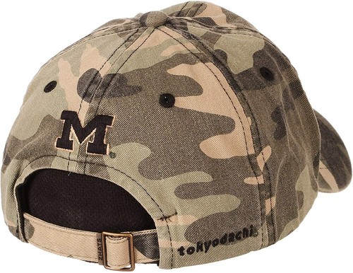 NCAA Zephyr Adult Camo Mascot Adjustable Cotton Twill Dad Hat / Cap Tokyodachi - Picture 11 of 23