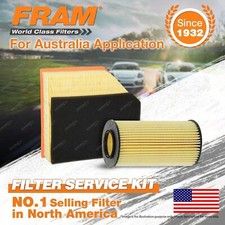 Fram Oil Air Filter Kit for Volvo XC90 CZ71 D5 5cyl 2.4L D5244T 10/2006-07/2011