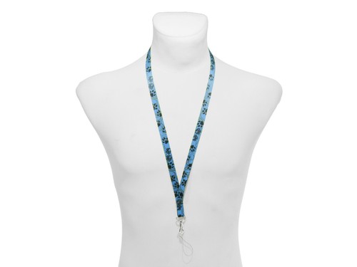 ANIMAL CUTE PADS FOOT SPOT SATIN Lanyard Neck strap for mobile ID Badge keys - Picture 21 of 25