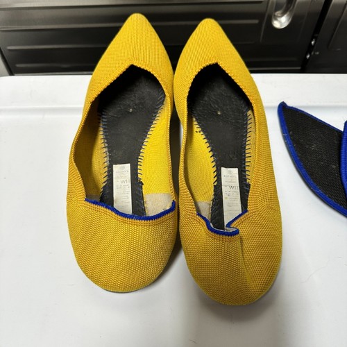 Rothy's the point yellow size 11 - Picture 5 of 8