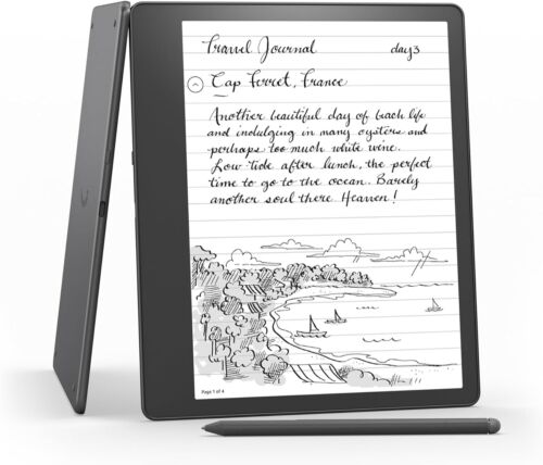 Lecteur de livres électroniques Kindle Scribe 64 Go avec stylo premium 10,2 pouces écran blanc papier - NEUF ! - Photo 1/8