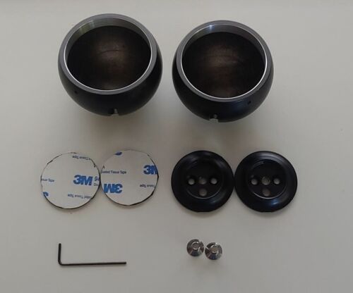 Vainas de tweeter de aluminio negras carcasa vaina de montaje para rana de audio GB10 - Imagen 2 de 6