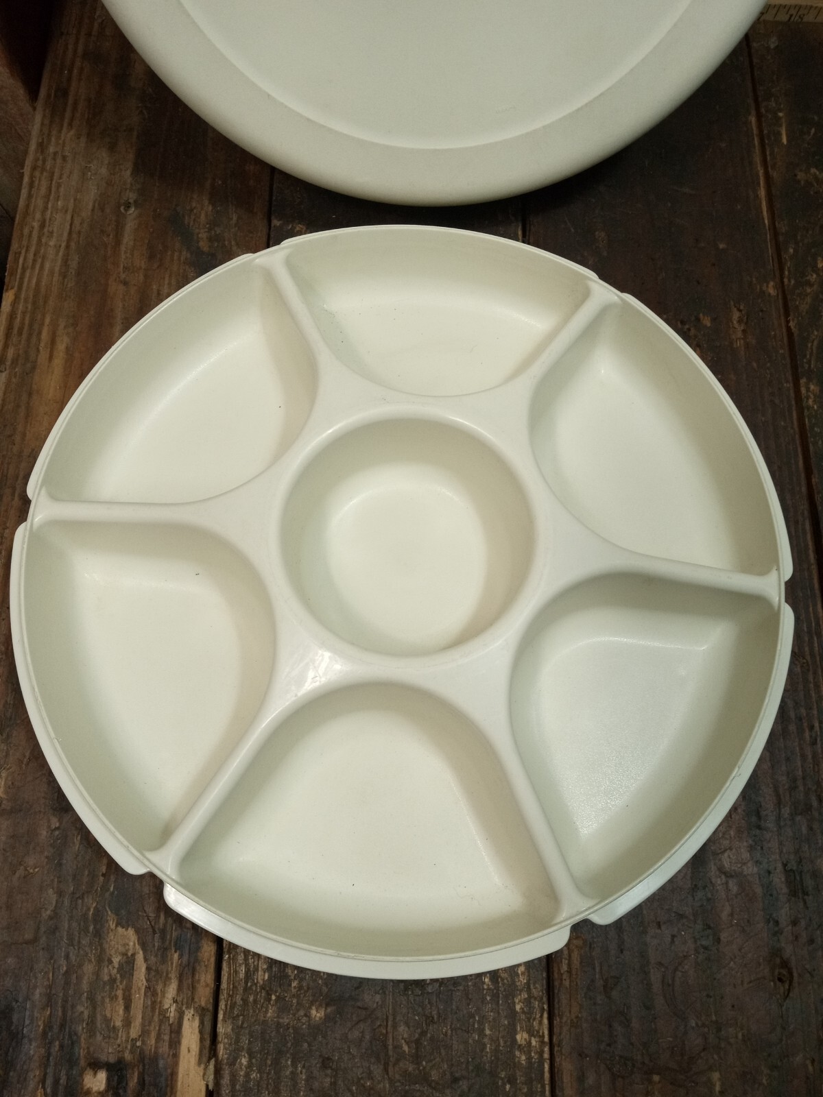 Tupperware #1665 #1666 #1667 Vegetable Snack Relish Divided Serving ...