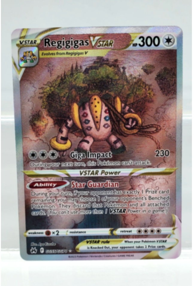 Carta Pokemon Regigigas V astro gg055/gg077 di seconda mano per 15