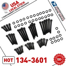 34pcs Cylinder Head Bolt Kit For Chevrolet Sbc Small Block 350 383 400 134-3601