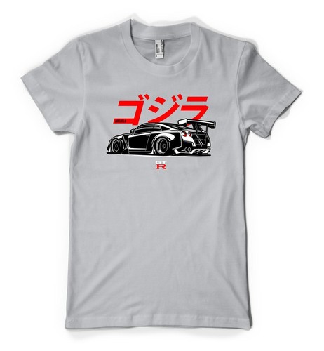  T-Shirt japanischer Sportwagen GTR klassisches Custom Car personalisiert Unisex Erwachsene - Bild 16 von 20