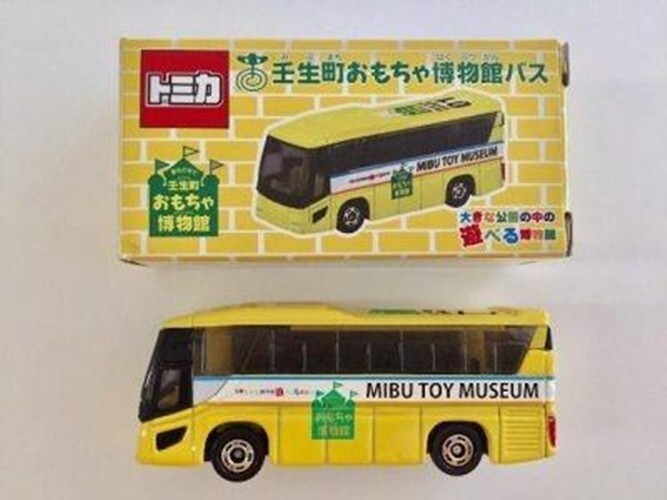 Tomy Tomica Specials Mibu Toy Museum Hino S'elega Bus Scale 1 : 156