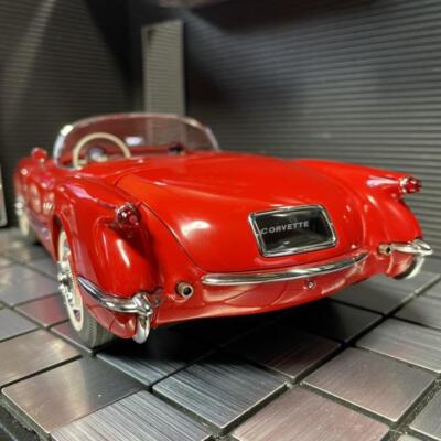 絶版品 AUTOart オートアート 1/18 シボレー コルベット 1954 Autoart 1/18 Chevrolet Corvette 1954 Red Rare w/Box Undisplayed
