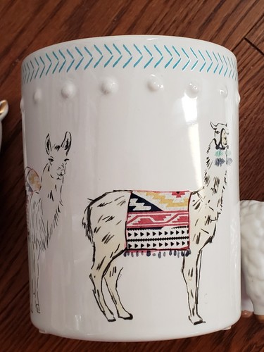 Desert Western Theme Camel Llama Flower Pot Display - Picture 3 of 13