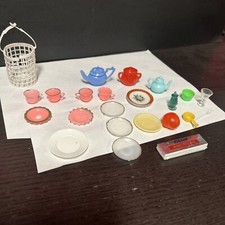Boley Tea Set Plastic Play Toy Tea Set Partial - Only With Extra Pots  Dishe