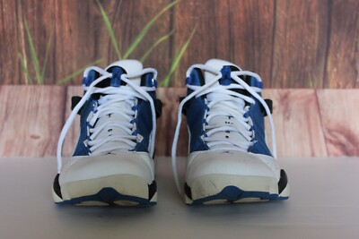 Nike Air Jordan 6 Rings Blue Black White Sneakers 322992-400  display picture 3