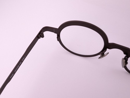 Pure Titanium Eyeglasses, Frames Only, 7032 Col. 1 Clement, 43-23-140, Titanium - Picture 13 of 19