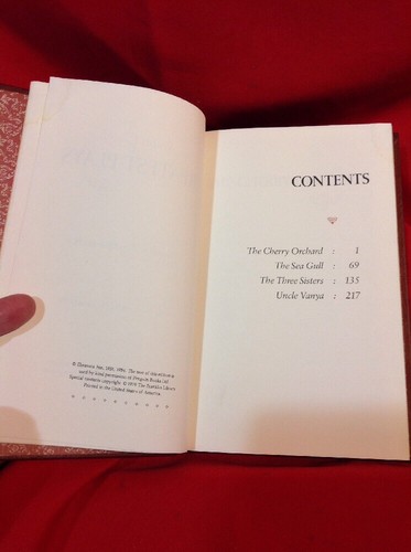 Anton Chekhov Greatest Plays Franklin Library 1979 Leather gilt illustrated - Picture 7 of 12