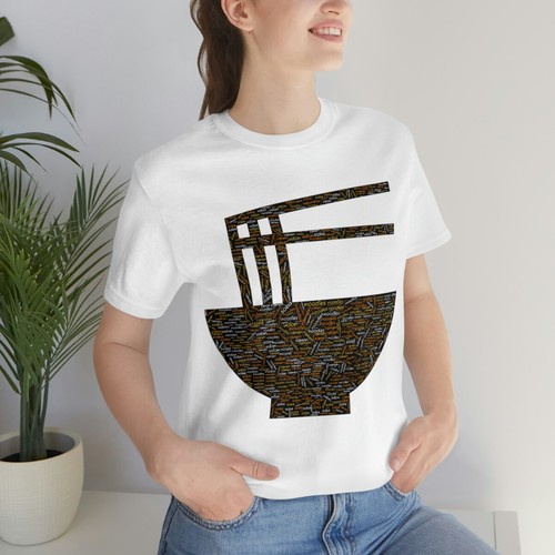 Word Ramen Shirt, Ramen Shirt, Noodle Shirt, Foodie - Picture 11 of 19