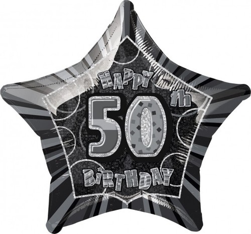 50. Cumpleaños Fiesta Decoración Aniversario Número Platos Desechables Plata Set - Imagen 18 de 32