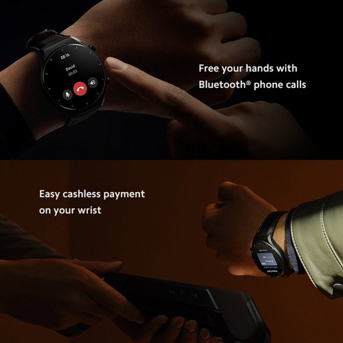 GPS Smartwatch Sapphire Display Blood Oxygen Wireless Charging - Zdjęcie 5 z 35
