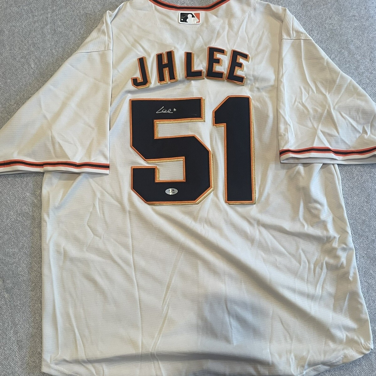 Jung Hoo JH Lee Signed Jersey PSA/DNA San Francisco Giants