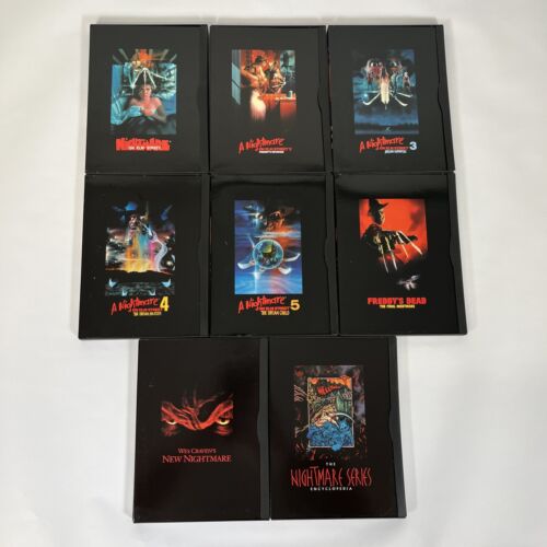 Nightmare on Elm Street Platinum Series 8-Disc DVD w/ 3D Glasses Booklet R1 Used - Picture 8 of 24