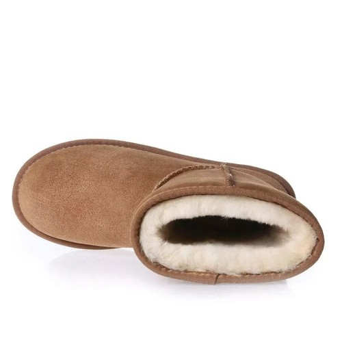 UGG Chestnut Women Classic Short 3/4 Boots - Picture 3 of 4
