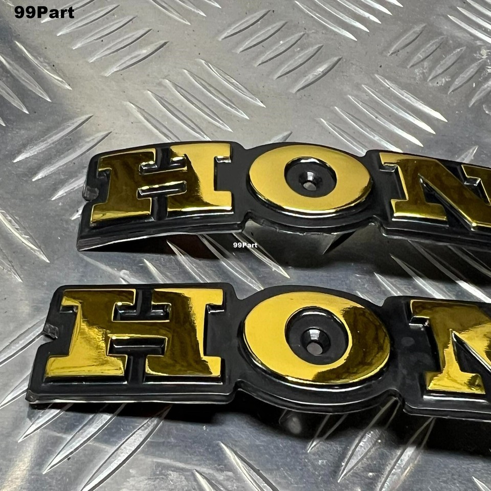 Silver Metal Emblem Gas Tank Badges For Super Sport CB CB550 - Foto 5