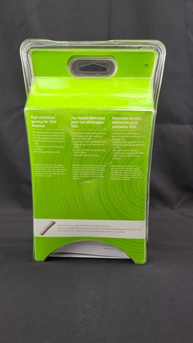 NEW VGA HD AV Cable for Microsoft Xbox 360 NEW Official OEM Genuine SEALED - Picture 3 of 6