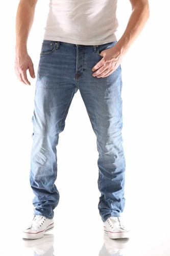Pantaloni jeans uomo Jack & Jones Tim originali slim nuovi - Foto 8 di 16
