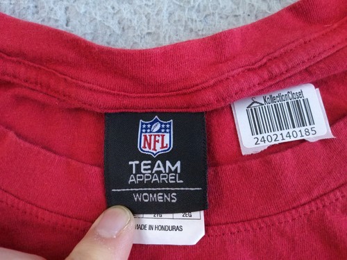 Tampa Bay Buccaneers Shirt Women's 2XL Round Neck Long Sleeve Tee NFL Foiled - Picture 11 of 17