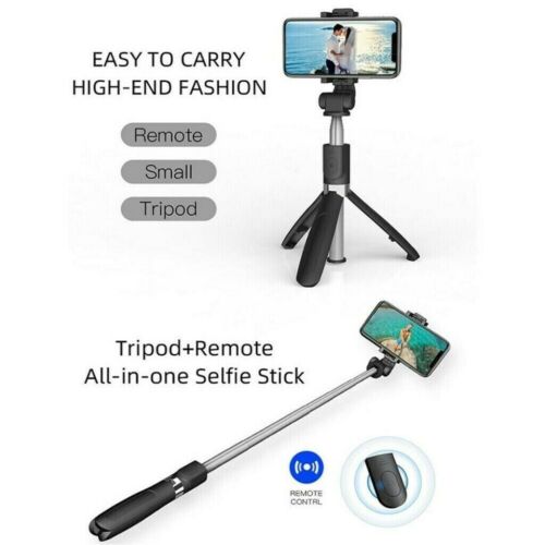 Smartphone Handy Selfie Stick Bluetooth Stativ Teleskop Stange mit Fernbedienung - Bild 6 von 12