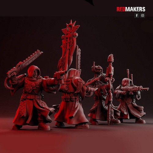 Janissary Zealots - Command Squad | Imperial Guard | Redmakers - Picture 2 of 6