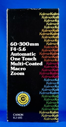 Kalimar 60-300 f4-5.6 Multi-coated Macro Zoom for Canon FD Excellent Condition - Picture 4 of 4