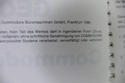 Commodore GEOS Bedienungshandbuch 1986 To-3081 - Bild 2 von 6