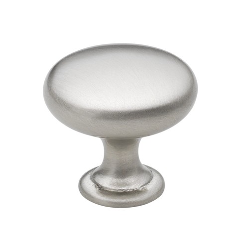 GlideRite 1-1/8" Classic Round Cabinet Hardware Knob Satin Nickel - 5411-SN-1 - Bild 1 von 3