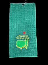 Master  s Green Golf Towel 8in x 16in 