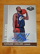 2008-09 Topps Co Signers AUTO JJ Hickson Rookie RC J J #301/350 Trailblazers