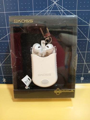 Koss Stereophones Earbuds With Keychain Case-The Clef-Lifetine Warranty-MIOP