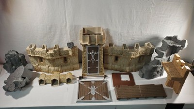 SCHLEICH MEDIEVAL CASTLE PARTS AND PIECES LOT KNIGHT DRAWBRIDGE | eBay