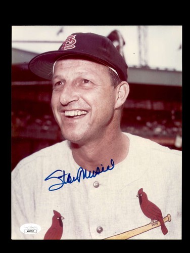 Stan Musial JSA COA Signed 8x10 Photo Autographed St. Louis Cardinals