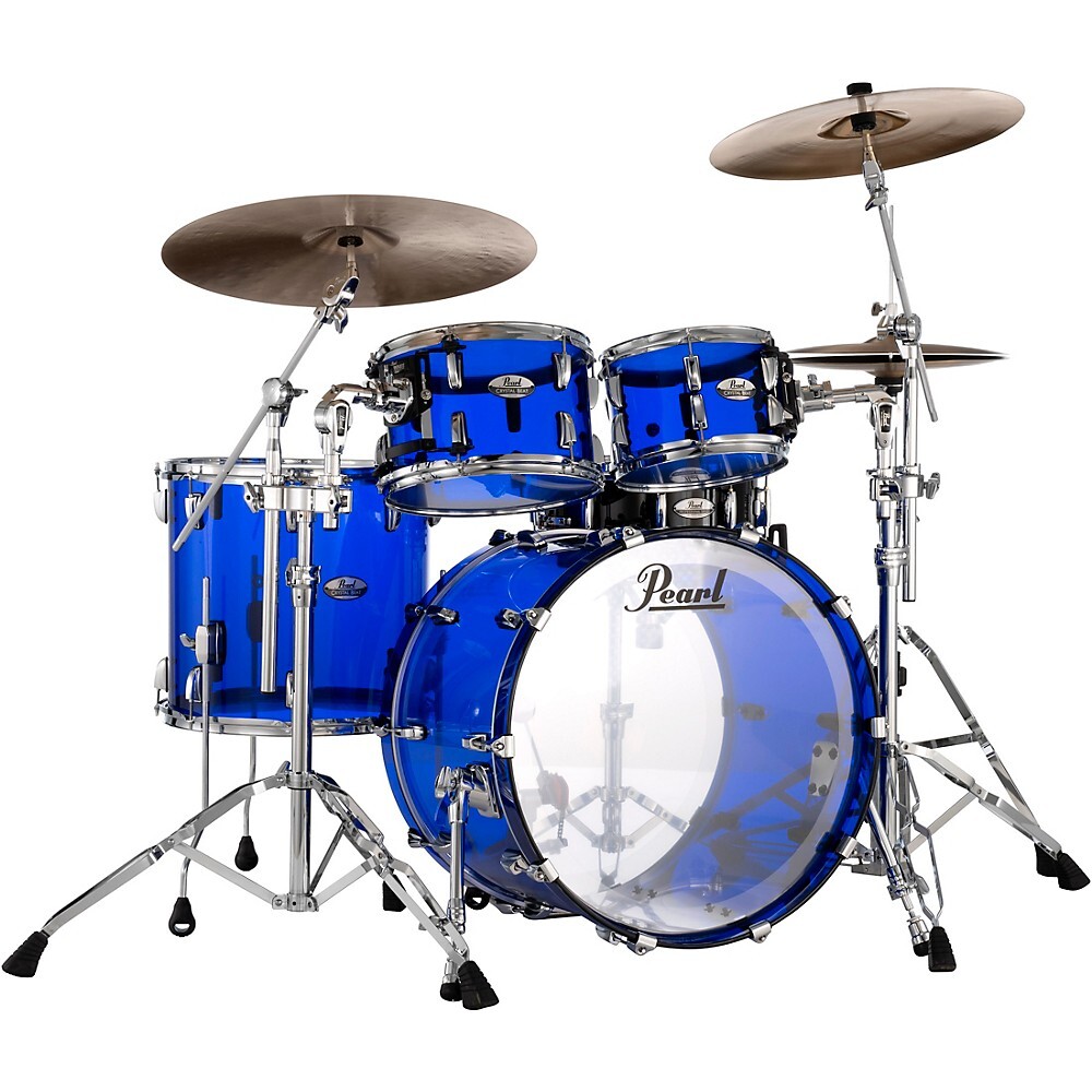 Набор раковин Pearl Crystal Beat из 4 частей Blue Saphire
