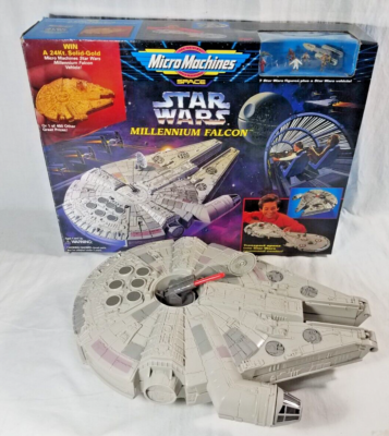 1995 Galoob Micro Machines Star Wars Millennium Falcon Playset